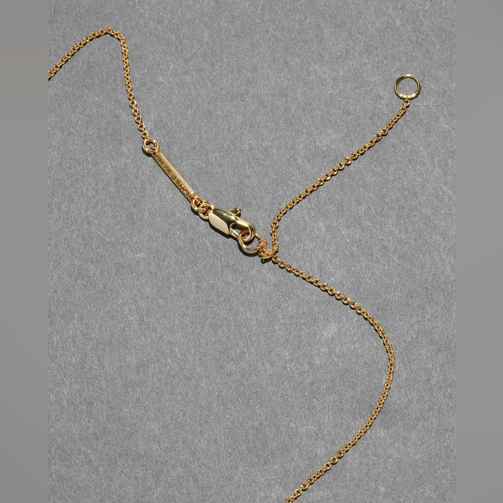 ALEXIS BITTAR • Solanales Gold Crystal Orbit Necklace - Picture 8 of 11